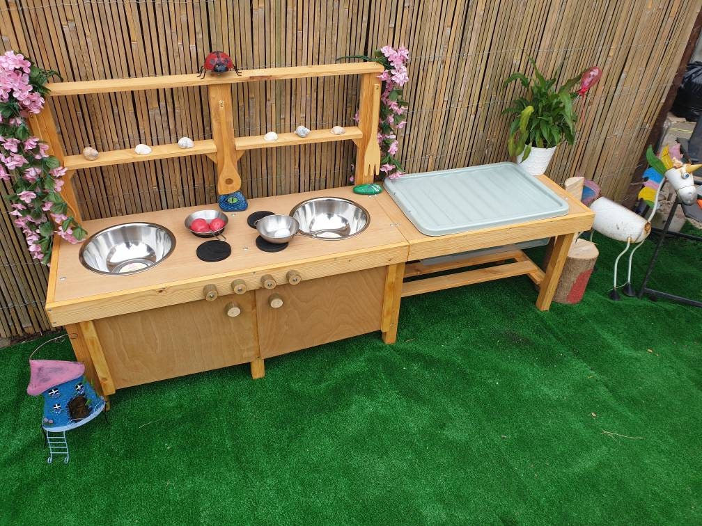 Large Mud kitchen with water / sand table